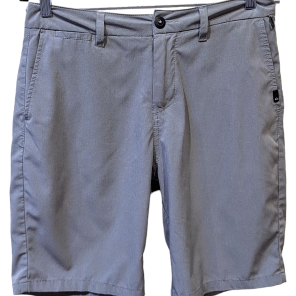 Quiksilver Other - Quiksilver 4 Way Stretch Amphibian Outdoor Water Shorts in Grey (30)